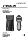 Velleman DTO6234N tachometer
