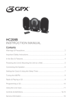 GPX HC208B