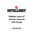 Intellinet Wireless Super G USB Adapter