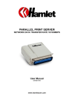 Hamlet HPS01PP2 print server