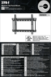 OmniMount 37FB-F flat panel wall mount