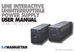Manhattan 168175 uninterruptible power supply (UPS)