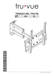 Peerless TRA740 flat panel wall mount