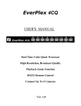 EverFocus EP4CQ video capture board