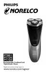 Philips Norelco PowerTouch dry electric razor PT735