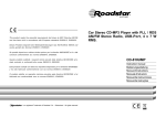 Roadstar CD-810UMP/N car media receiver