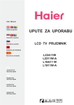 Haier L19A11W LCD TV