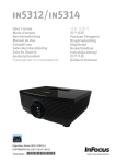 Infocus Large Venue Projector IN5312 - XGA - 4500 lumens - 2000:1