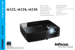 Infocus Value Projector IN124 - XGA - 3200 lumens - 4000:1