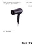 Philips Hairdryer HP8260/00