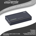 EnerGenie DSC-SVIDEO-HDMI video converter