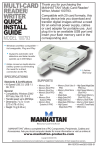 Manhattan 100793 card reader