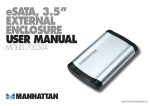 Manhattan 700504 storage enclosure
