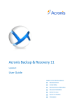 Acronis Backup & Recovery 11 Server f/Windows, 1srv, 1y, Level I, DEU