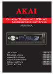 Akai ACAC105UC car media receiver