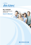 AirLive WL-5460AP WLAN access point