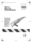 Bosch GPO 12 E Professional
