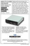 Manhattan 100908 card reader