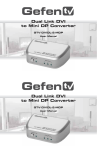 Gefen GTV-DVIDL-2-MDP video converter