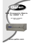 Gefen EXT-HDMI1.3-848CPN video switch