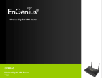 EnGenius EVR100 Wi-Fi Ethernet LAN Black router