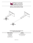 Premier UNI-EPDS project mount