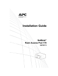 APC NetBotz Rack Access Pod 170