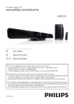 Philips Soundbar Home theater HSB2313A