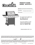 Char-Broil 4-Burner Gas Grill with Flush-Lidded Sideburner