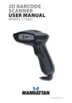 Manhattan 177603 bar code reader