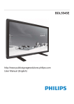 Philips LCD monitor BDL5545E