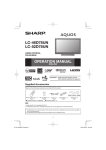 Sharp LC-46D78UN 46" Full HD Black LCD TV