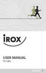 Irox PE108N pedometer