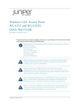Juniper WLA522 WLAN access point