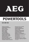 AEG US 400 XE