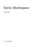 Kerio Workspace, 5u