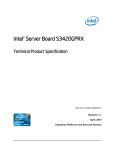 Intel Server Board S3420GPRX