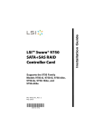 LSI 3ware SAS 9750-4i4e