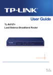 TP-LINK TL-R470T+ router