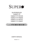 Supermicro 1026GT-TF