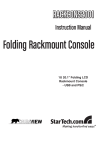 StarTech.com RACKCONS2001 rack console