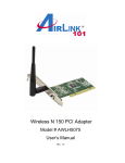 AirLink Wireless N 150 PCI