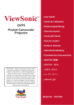 Viewsonic VS13783 data projector