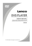 Lenco DVD-322
