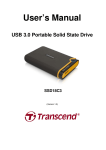 Transcend TS128GSSD18C3 solid state drive