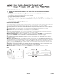 APC P4GC surge protector