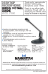 Manhattan Desktop Microphone