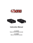 TV One 1T-V1280DVI video converter