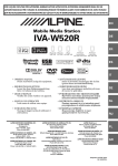 Alpine IVA-W520R car media receiver