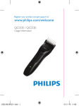 Philips hair clipper QC5335
